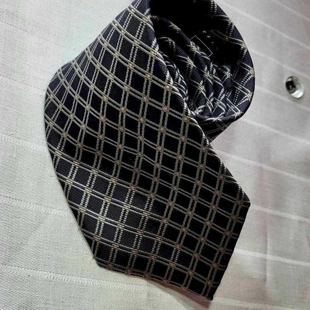IZAC 4 Men, Necktie, 100% Silk, Made in Italy, Hand Made
